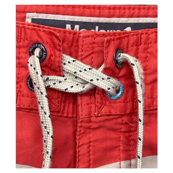 Modern Amusement Striped Board Shorts Size 32 Men Swim Suit - Picture 3 of 9